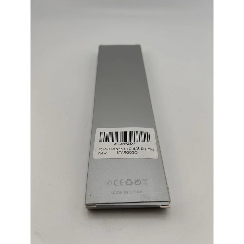 Stargogo No Tools Needed Link Bracelet Metal Band for Apple Watch.